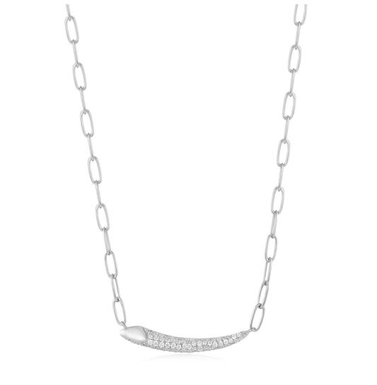  Tough Love 2 - Chokers - Silver / Rhodium plated - Zirconia - 45cm